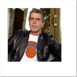 Anthony Bourdain Knicks Fan Posters and Art